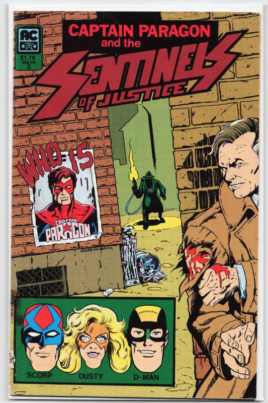 Captain Paragon and the Sentinels of Justice #3 (1985) Sentinels of Justice