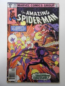 The Amazing Spider-Man #203 (1980) VG+ Condition moisture stain