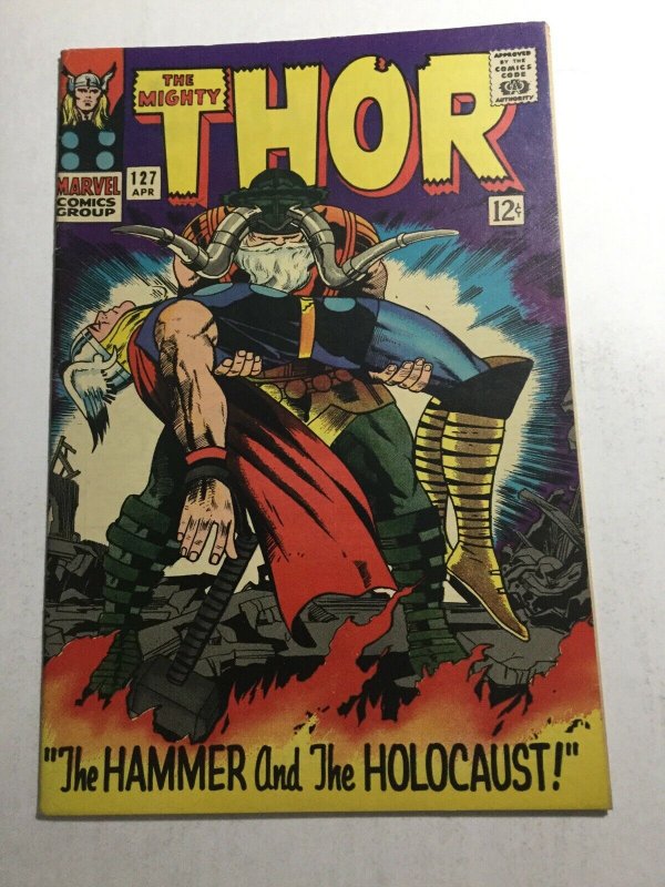 Thor 127 Vf Very Fine 8.0 First 1st Appearance Of Pluto Marvel Comics