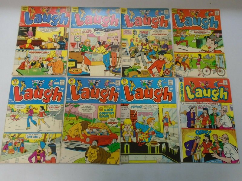 Bronze age Archie Laugh + Archie TV lot 47 different average 5.0 VG FN