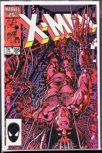 The Uncanny X-Men #205 (1986) X-Men