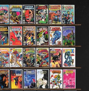 Huge Lot 150+ Comics with X-Men, Captain America, Classic X-Men & More!