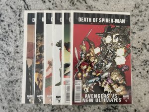 Avengers Vs. New Ultimates #1 2 3 4 5 6 NM Marvel Comics Death Spider Man 6 CH23