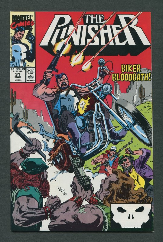 Punisher #31 / 9.4 NM - 9.6 NM+  March 1990