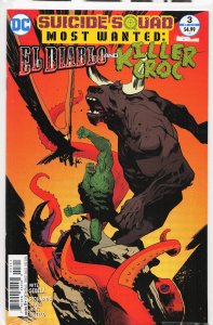 Suicide Squad Most Wanted: El Diablo & Boomerang #3 (2016) Killer Croc