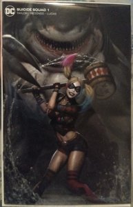 Suicide Squad #1 NM limited to only 600! 469/600 RYAN BROWN VARIANT
