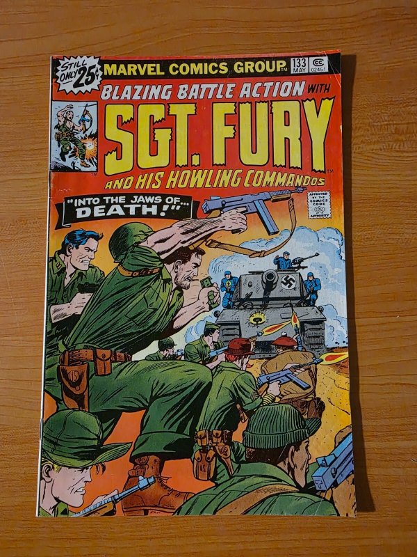 Sgt. Fury #133 ~ VERY FINE VF ~ 1976 Marvel Comics