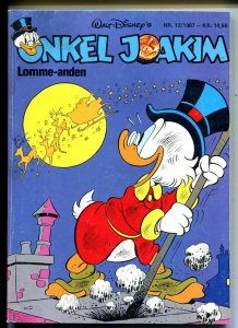 Onkel Joakim #13 1987-Disney-Danish-Uncle Scrooge-Carl Barks-Mickey Mouse-VG