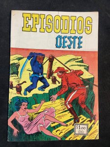 EPISODIOS OESTE SILVER AGE 1968 MEXICAN COMIC VG