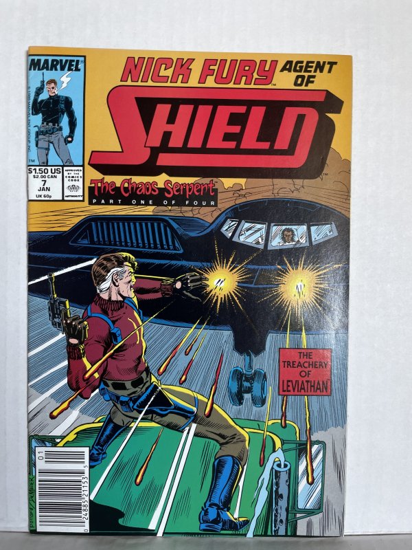 Nick Fury, Agent of SHIELD #7 (1990)  Unlimited Combined Shipping