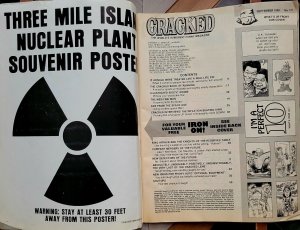 Vintage CRACKED Magazine #171 (Major 1980) JOHN SEVERIN Diff'rent Strokes Cover