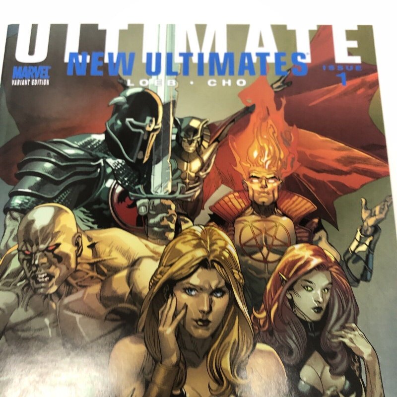 New Ultimates (2010) # 1 (FN/VF) Variant Edition • Jeph Loeb • Marvel Comics