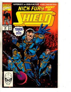 10 SHIELD Marvel Comic Books # 11 12 13 14 15 16 17 18 19 20 Nick Fury CR49