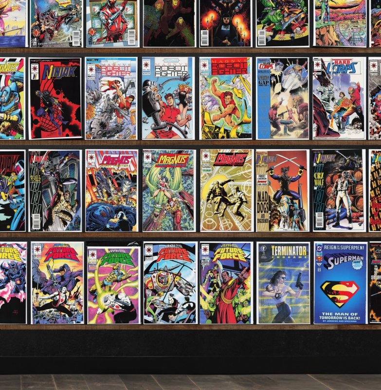 Huge Lot 150+ Comics with Magnus Robot Fighter, Ninjak, Rai & More!