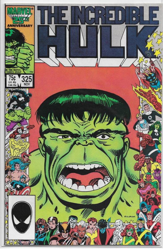 Incredible Hulk   vol. 1   #325 VF Milgrom/Geiger, 1st Rick Jones Hulk