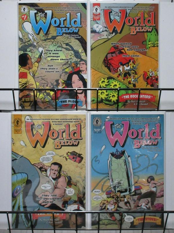 WORLD BELOW  (1999 DH) 1-4  PAUL CHADWICK complete set! 