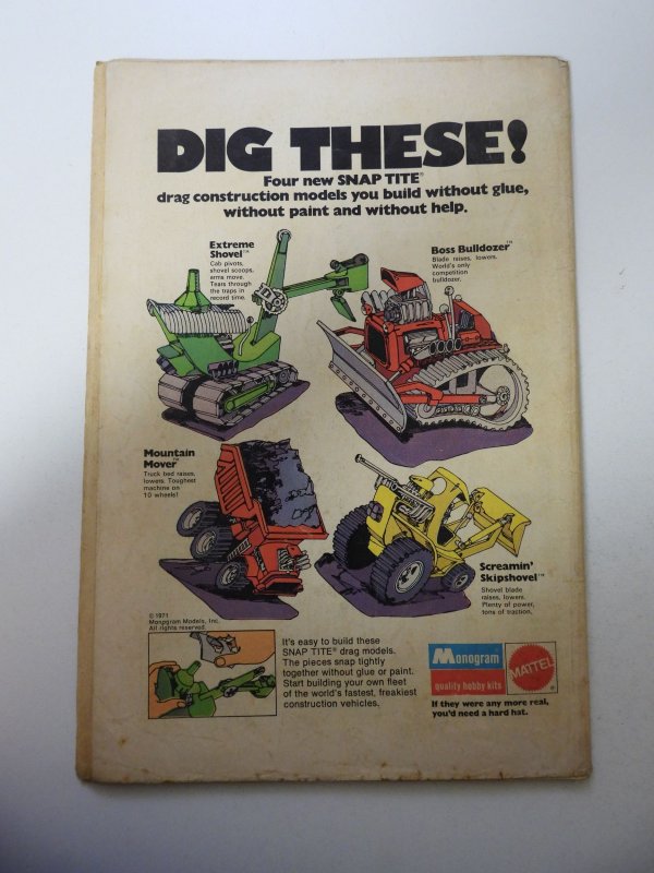 Action Comics #416 (1972) VG- Condition centerfold detached at 1 staple