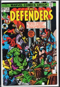 The Defenders #24 (1975) The Defenders
