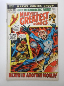 Marvel's Greatest Comics #38 (1972) Solid VG+ Condition!!