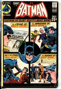 Batman #233 - 1971 - DC Giant- Bruce Wayne - COMIC BOOK