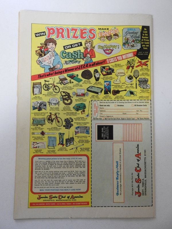 Jungle Action #11 (1974) VG Condition MVS intact!