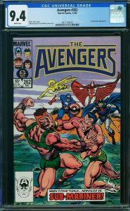 Avengers #262 (1985) CGC 9.4 NM