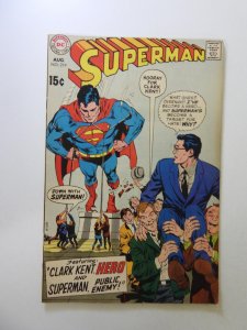 Superman #219 VF- condition