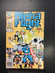 Alpha Flight #39 Newsstand Edition (1986) VF+