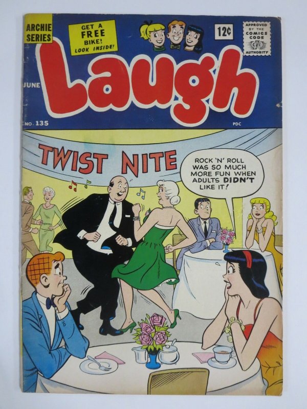 LAUGH 135 G-VG 6/1962 COMICS BOOK