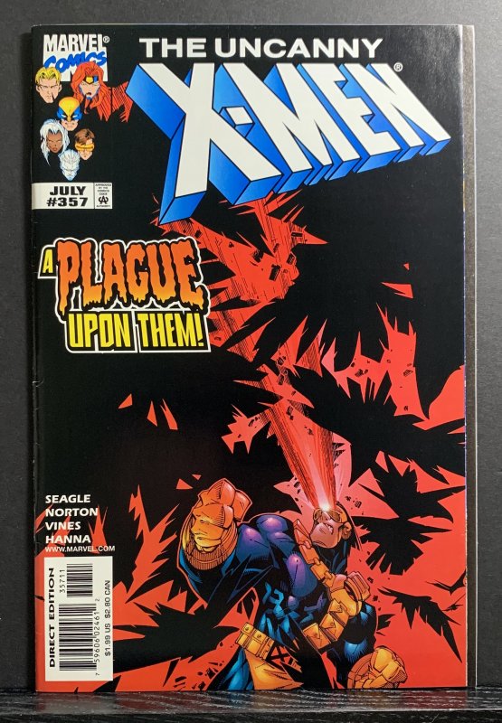 The Uncanny X-Men #357 (1998) Chris Bachalo Cyclops Cover