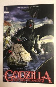 Godzilla: Here There Be Dragons #1 Cover D (2023) 1:25