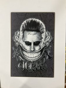 Joker Suicide Squad Smile Leto 2016 Wall Art plaque 13x19 Lucas-film