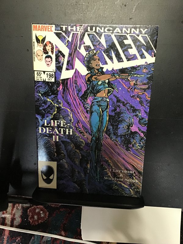 The Uncanny X-Men #198 (1985) Barry Windsor Smith art! High-Grade beauty! VF/NM