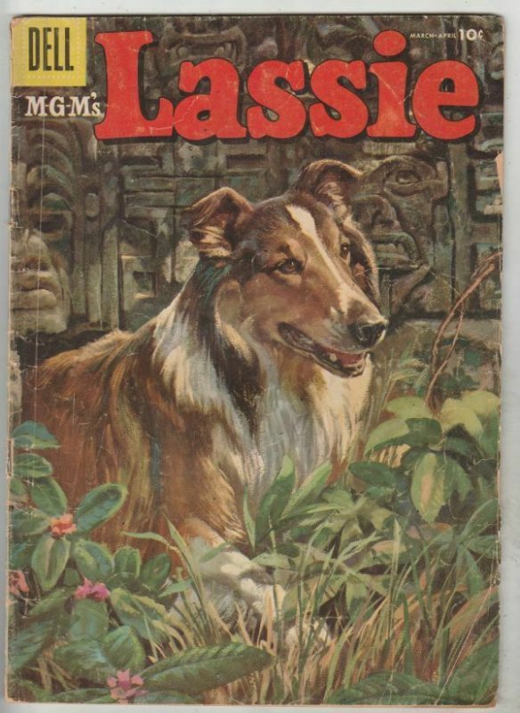 Lassie #27 (Mar-56) VG Affordable-Grade Lassie, Ranger Bob Ericson and Ranger...