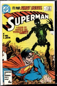 Superman #1 (1987) Superman