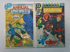 Infinity run #1-53 & Annual (1st series) missing: #10,13,18 8.0 VF (1984)