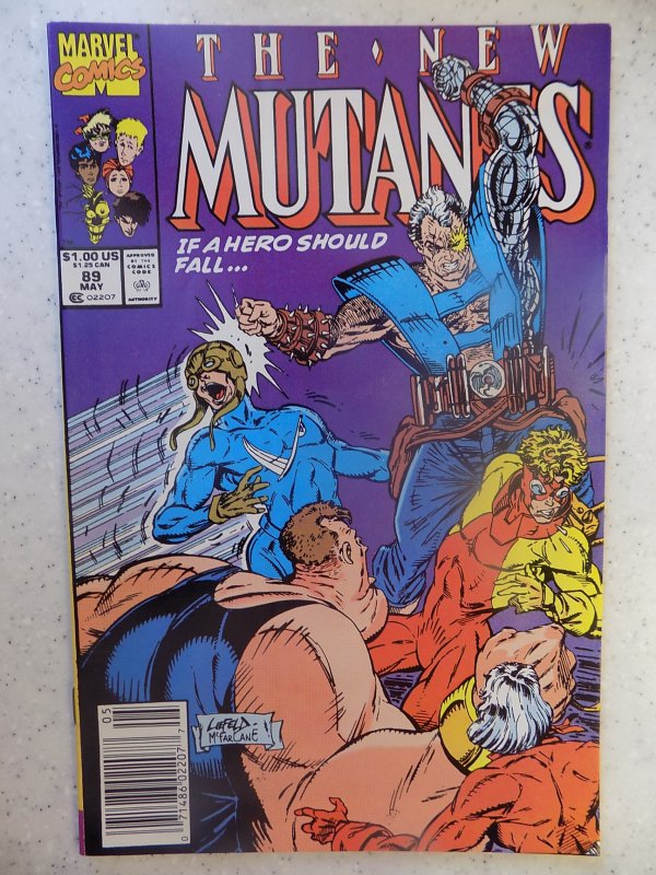 NEW MUTANTS # 89 MCFARLANE LIEFELD HOT MOVIE