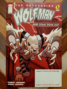 ASTOUNDING WOLFMAN: FCBD Preview #1 FN 6.0 (Image 2007) First Appearance KIRKMAN