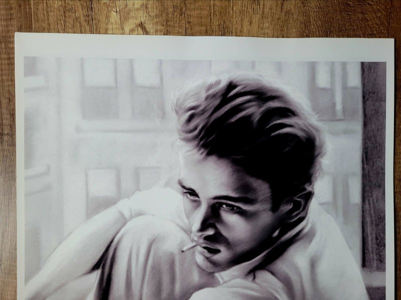 James Dean 20×16 Hollywood Art Movie Poster Print (no frame) Artist Eugene Chung