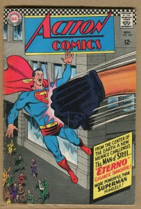 Action Comics #343 - Eterno! 1966 (Grade 5.5) WH