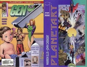 Gen13 #33 VF ; Image | Planetary preview by Warren Ellis