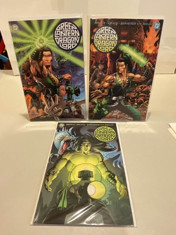 Green Lantern: Dragon Lord Complete Set #1-3  2001  Elseworlds!