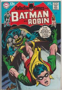 Detective Comics #381 (Nov-68) VF High-Grade Batman, Robin the Boy Wonder