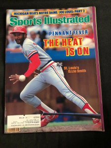 SPORTS ILLUSTRATED SEPTEMBER 23, 1985 - PENNANT FEVER / THE HEAT IS ON - OZZIE