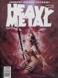 Heavy Metal #156 FN ; Metal Mammoth | January 1995 Luis Royo