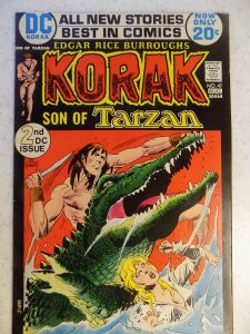 KORAK SON OF TARZAN # 47 DC BRONZE JUNGLE ACTION KUBERT BURROUGHS