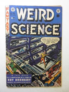 Weird Science #20 (1953) VG- Condition