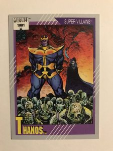 THANOS #85 : Marvel Universe 1991 Series 2 card; Impel, KEY, NM/M Hi Grade