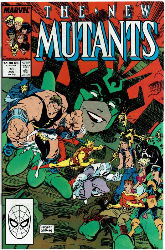 New Mutants #71 - #80, All 9.0 or Better