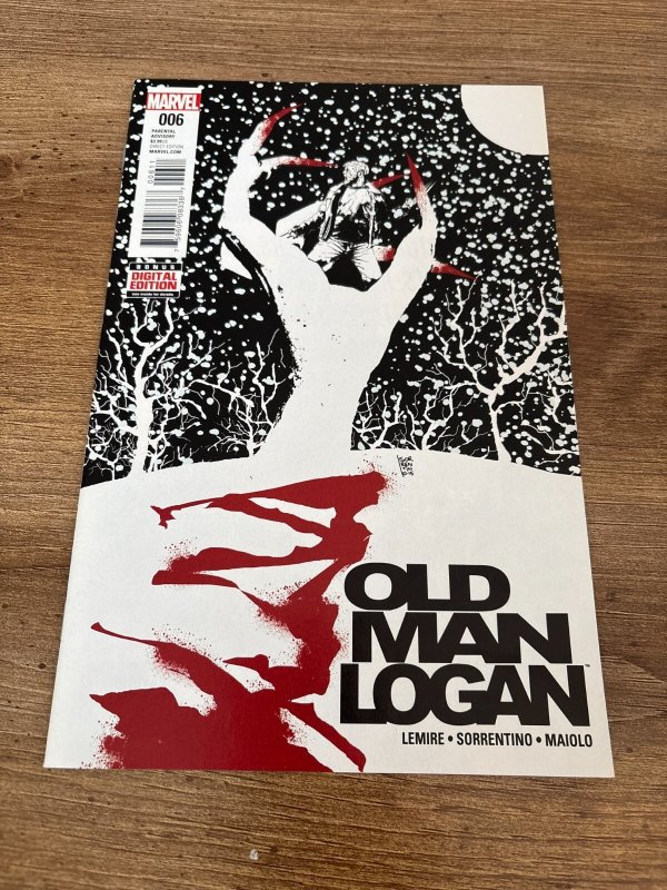 Lot Of 4 Old Man Logan Marvel Comic Books # 5 6 7 8 Wolverine X-Men 1 J430